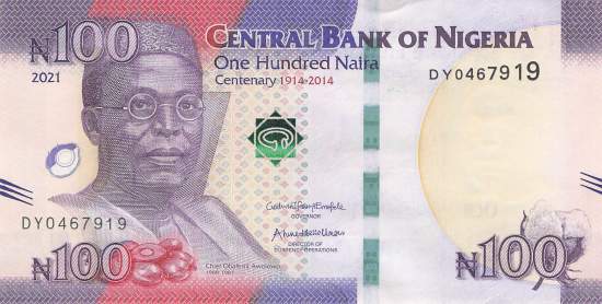 100 Naira 2021